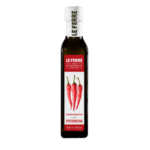 100% italienisches Olivenöl aromatisiert mit Chilli